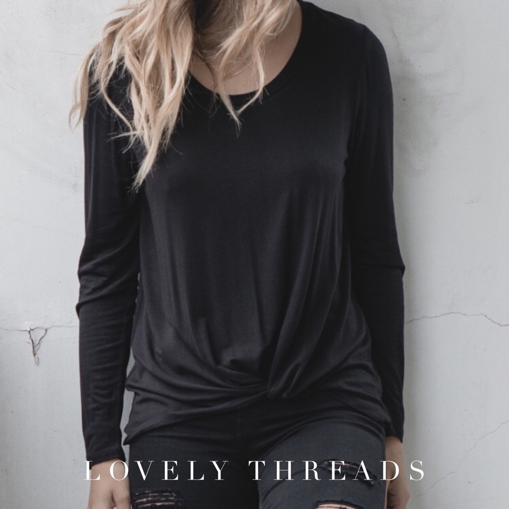 💕Restocked💕 Front Twist Long Sleeve
